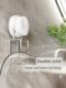 Suction cup basin hook bathroom bathroom washbasin storage rack multi-purpose hook hole-free wall-mounted suction cup bracket
