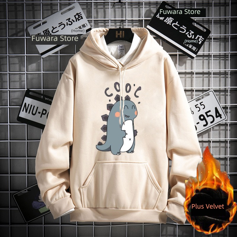 ins Hooded easy Autumn and winter Korean version trend Sweater
