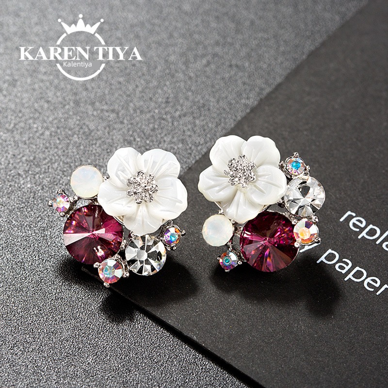 Internet celebrity female Minority Sense of design Ear Studs