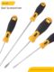 Deli Tool Screw Batch Torpedo Handle Driver Industrial Grade Large Size Long Short Stem Magnetic Screwdriver Awl
