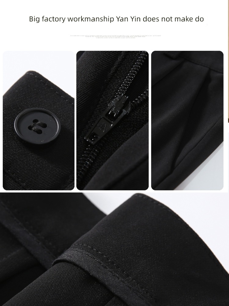 Super long Wide leg pants High waist spring leisure time Mopping suit