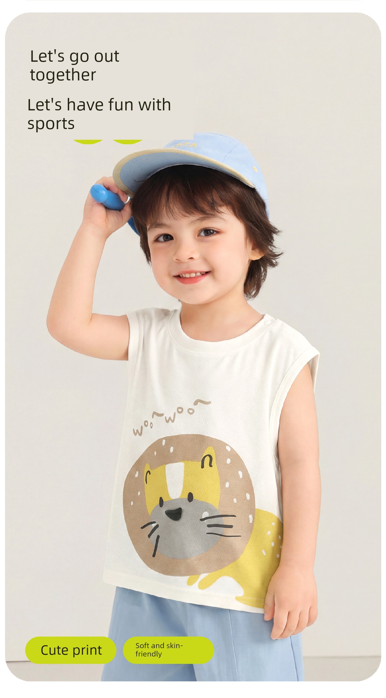 [Summer Vest Clearance] Baby Clothes Casual Vest Summer Sleeveless T-Shirt Boys Girls Baby Tops — 25