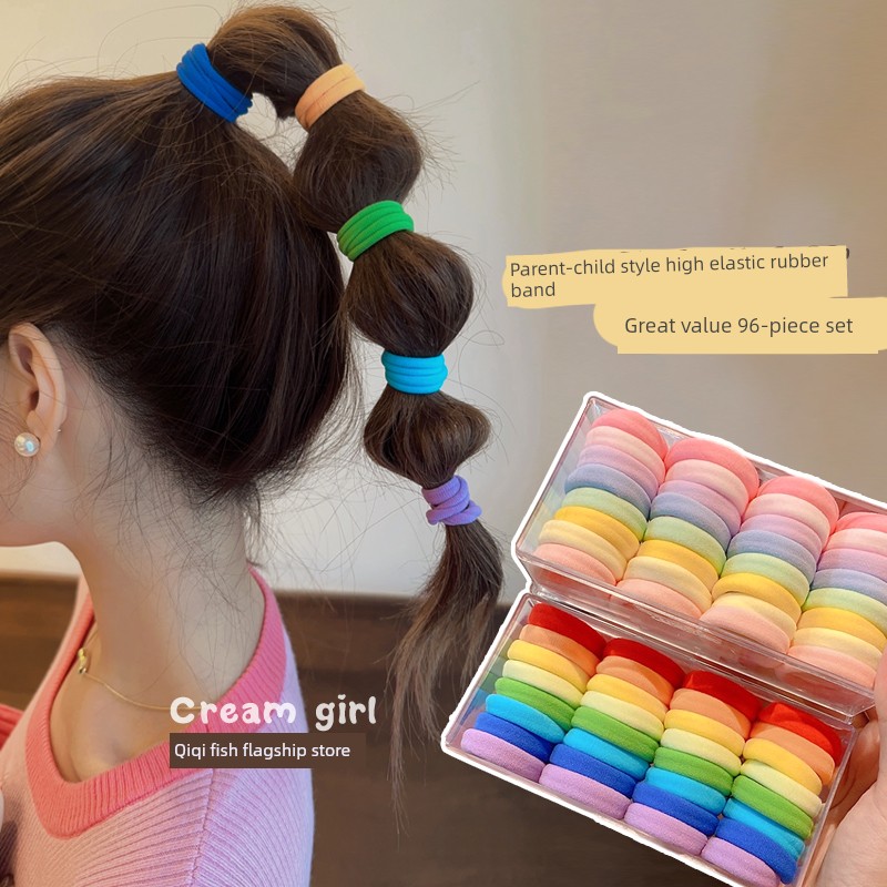 Hairtie Girl Durable Highly Elastic Rubber Band Hair Ring — 2