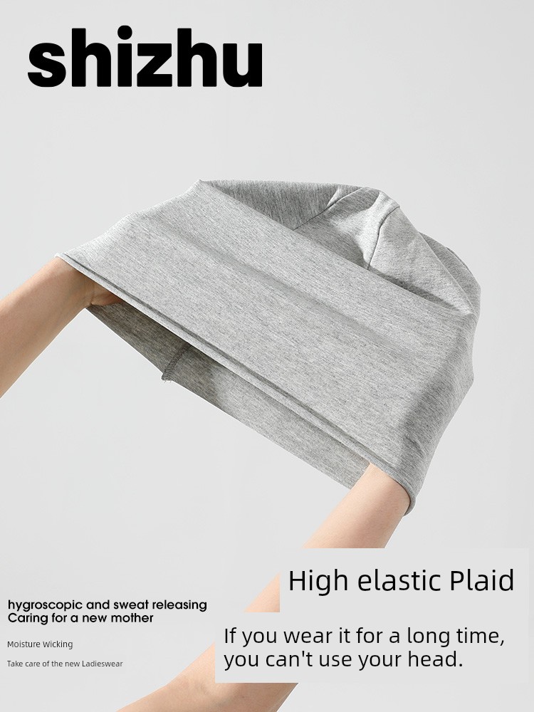 Confinement Cap Spring and Summer Thin Maternity Confinement Hat May June April Windproof Toque — 4