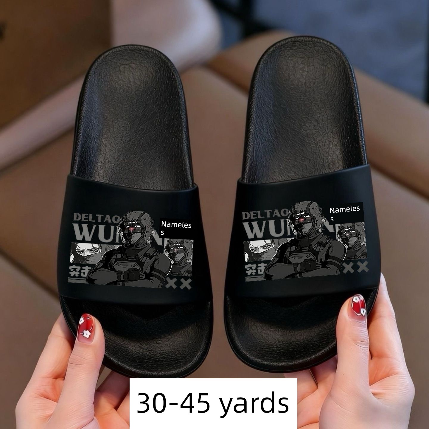 Delta Action Weilong Children's Slippers Summer Non-Slip Soft-Soled Boys' Cartoon Home Bathing Slippers for Older Children — 8