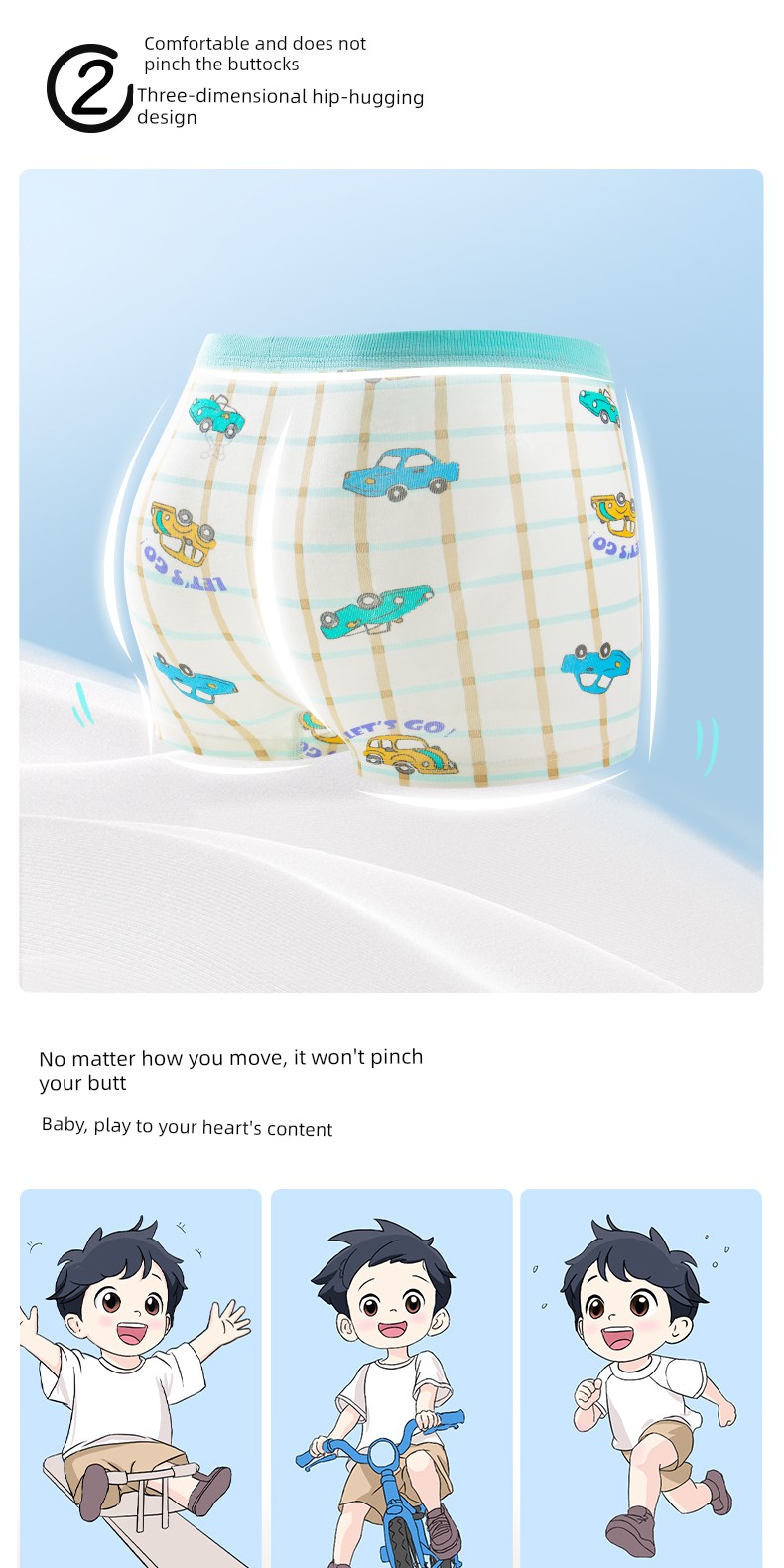 Purcotton Women's 2 Pack Children's Underwear — 9