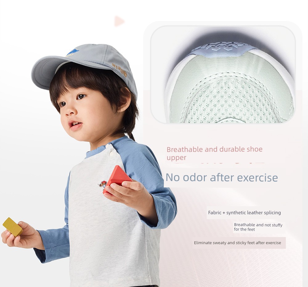 Anta Toddler Shoes, New Summer Models for Men and Women, Baby Shoes, Infant Shoes, Breathable Mesh Sneakers, Soft-Soled Children's Shoes — 6