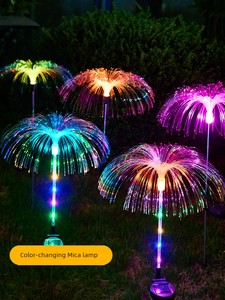Solar New Arrival Yard Landscaping Jellyfish Lamp Outdoor