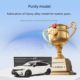Pudi 1-by-18 Honda Civic TYPE R alloy car model 2024 simulation collection CIVIC FL5 gift