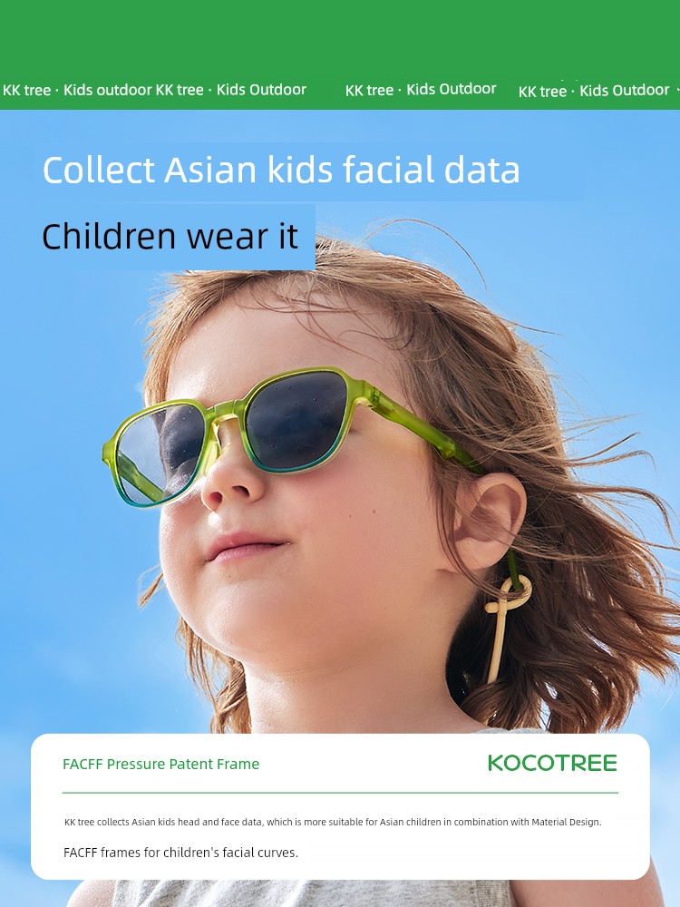 Foldable Sunscreen for Boys Baby Girl Polarized Sunglasses — 2