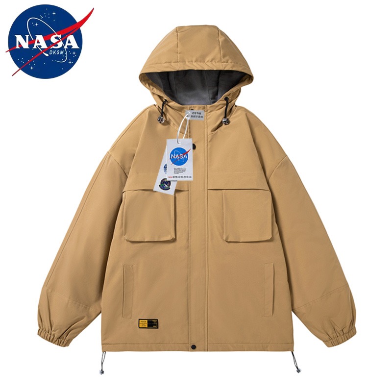 NASA solar system Plush outdoors motion winter cotton-padded clothes
