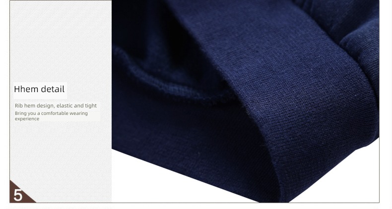 man thickening Autumn and winter trend leisure time keep warm Sweater