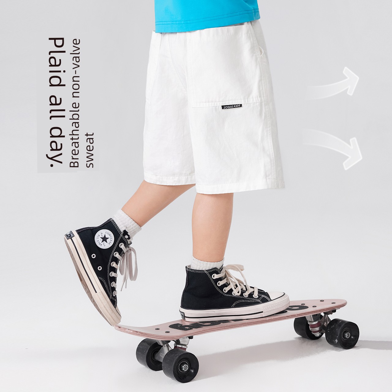 Left West Short Sleeve Cool Boy Cool Handsome Children's Summer Clothing — 3