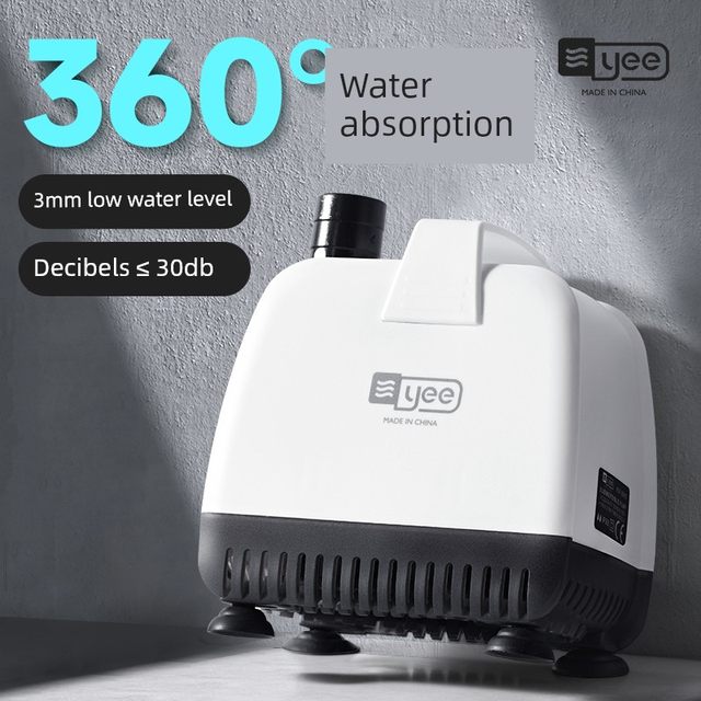 Yee fish tank water change artifact large wattage plus water pump cleaning tool set electric stool suction pipe