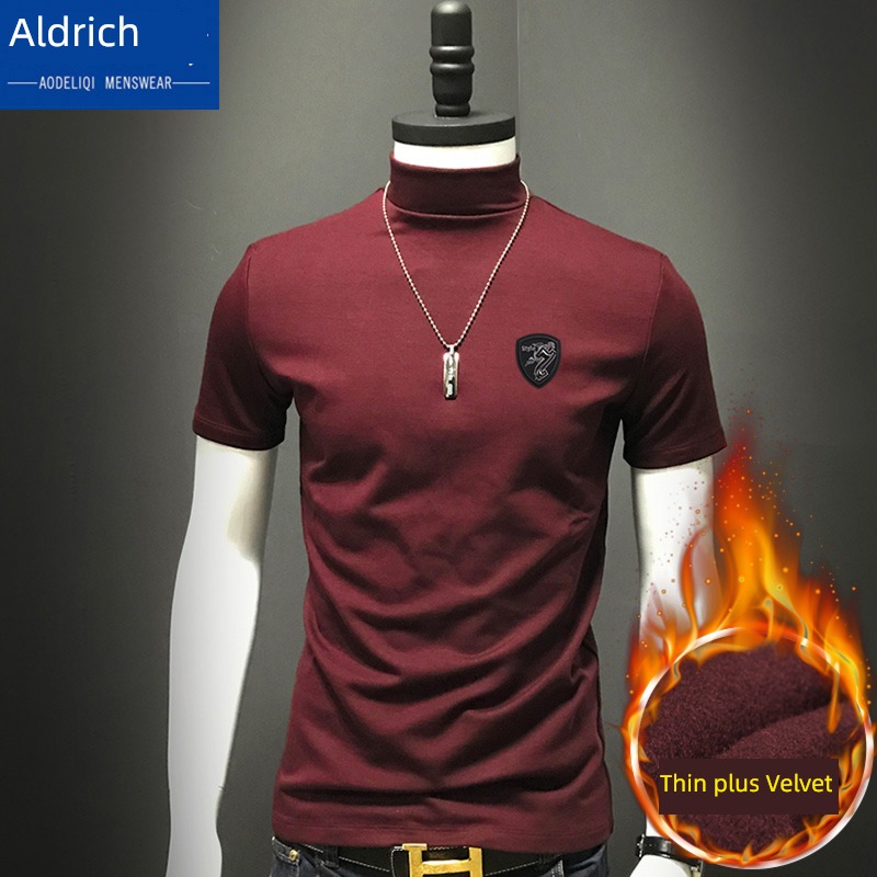 modal  Middle collar Half sleeve Self-cultivation Spring and summer Undershirt