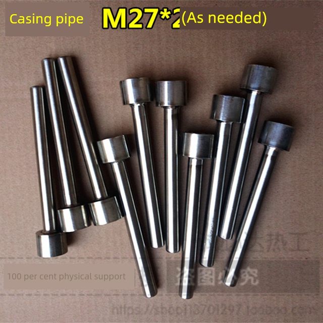 双金属温度计套管 保护管内牙M27*2不锈钢护套管 温度计配件 包邮