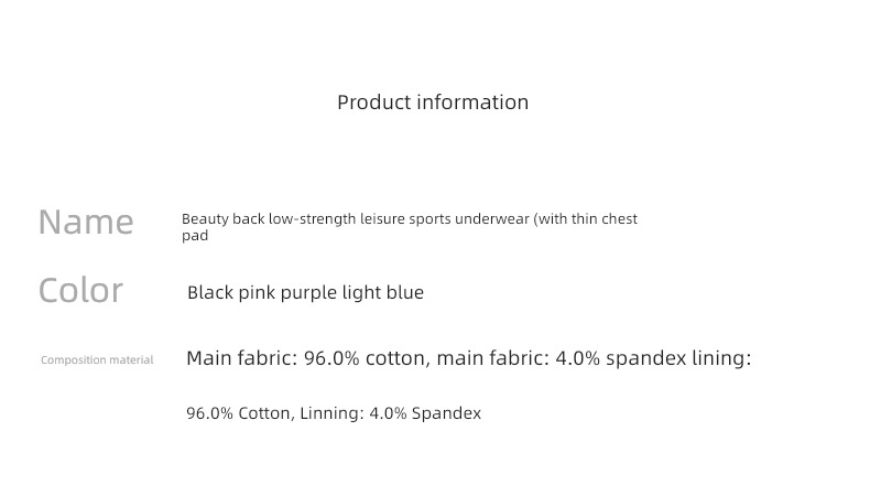 Decathlon  WSCU run Bodybuilding Bras motion Underwear