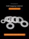 POM polyformaldehyde gaskets, steel plastic flat pads, high strength hard plastic insulating gaskets, M2M3M4M5M6M8M10