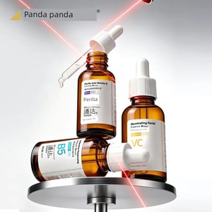 Panda Hyaluronic Acid Essence 30ml Perilla B5 Panthenol Vc Anti-Wrinkle Firming Moisturizing Repairing Water-Like Textur