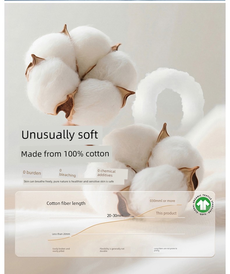 Pure Cotton Nursing Bra, Summer Thin Style, Specially Designed for Postpartum Breastfeeding, Can Be Worn during Pregnancy and Sleep, Vest-Style Bra — 3
