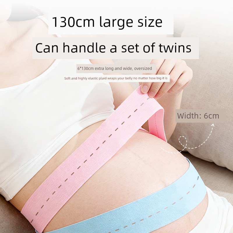 Haishi Hainuo Fetal Heart Rate Monitor Belt Maternal Monitoring Belt Prenatal Check-Up Strap Special for Late Pregnancy Extended and Widened for Pregnant Women