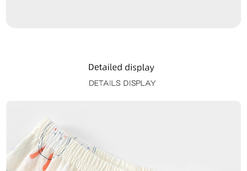 Baby Mosquito-Repellent Pants Summer Thin Pure Cotton Boys' Casual Long Pants Girls' Stylish Lantern Pants Breathable — 21