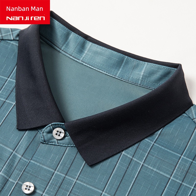 NGGGN summer Half sleeve dad Polo shirt T-shirt