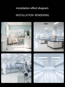Integrated Ceiling Led Panel Light 600×600 Kitchen Ceiling Light Bathroom Recessed Aluminum Panel Light