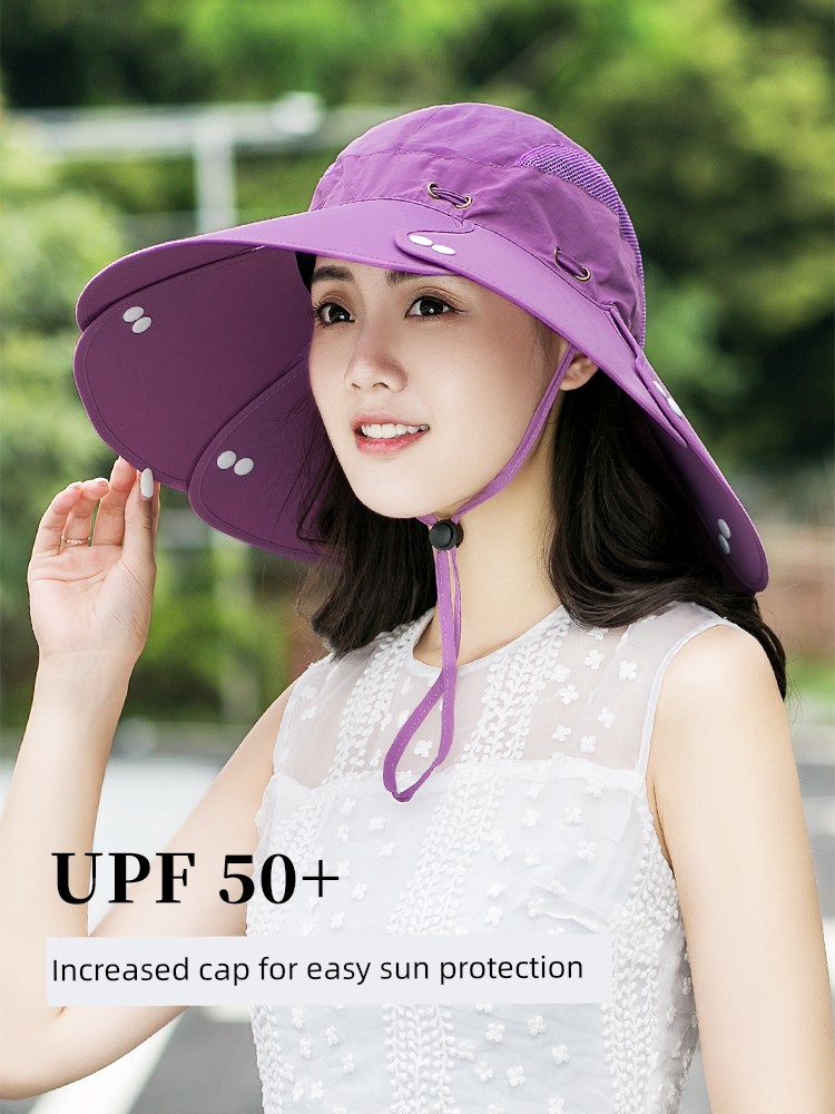 Sun hat summer outdoors Foldable Sunscreen Hat