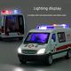 120 ambulance toys large boy and girl police car police car toy car alloy car model fire truck