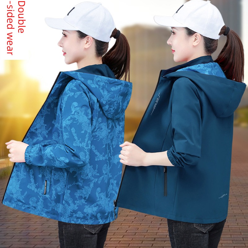 Wear it on both sides Versatile Autumn and winter clothes Plush motion pizex