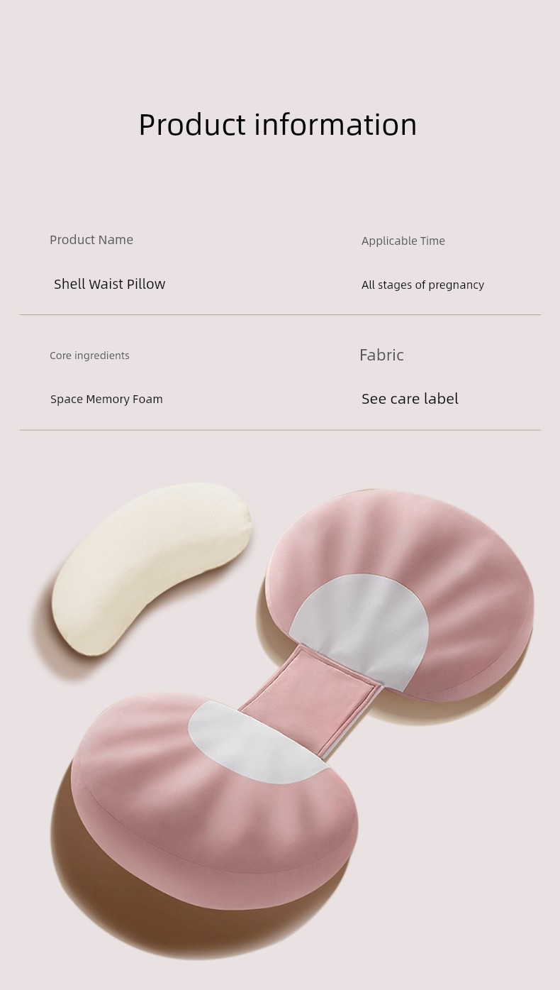Babywatch Pregnancy Pillow Side Sleeping Pillow Waist Support Side Sleeping Pillow Belly Support Pregnancy Sleep Aid Special Gift — 17