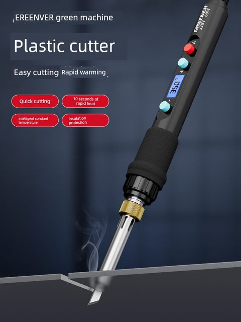 Green forest electric cutting knife foam plastic hot cutter acrylic plate cutting tool drilling kt plate cutting tool