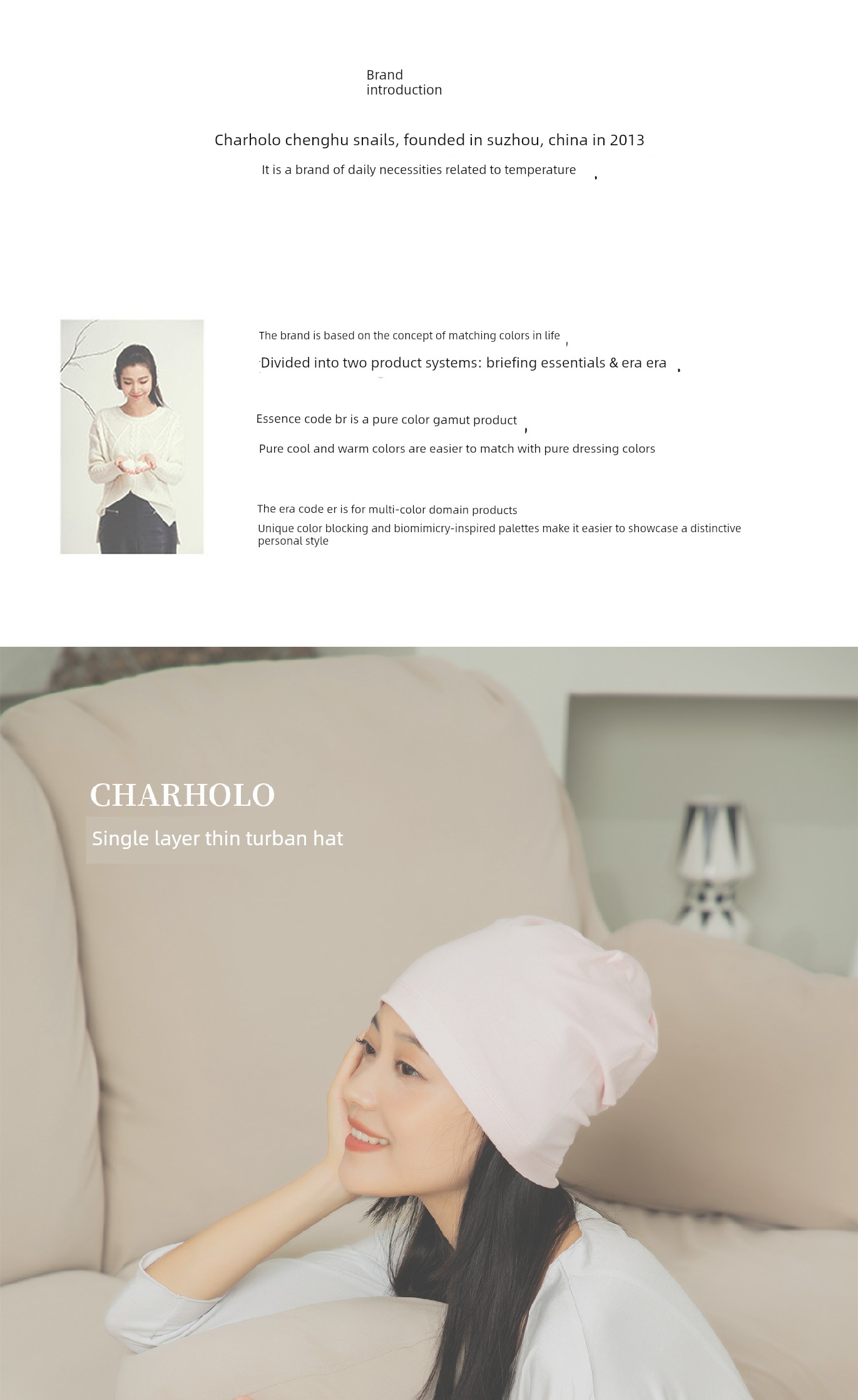 Chenghuluo Summer Single Layer & Thin Postpartum Confinement Cap — 2