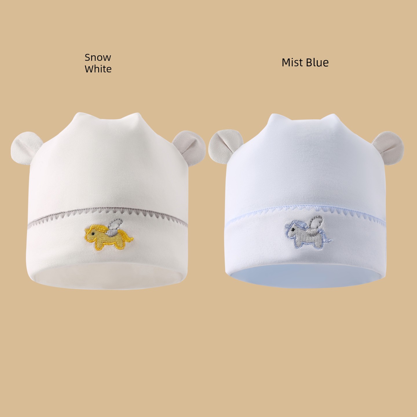 Pregnant and Newborn Baby Hat 0-12 Months, Newborn Baby Protective Cap, Double-Layered, Spring, Summer, Autumn, Winter, Pure Cotton, Class a — 6