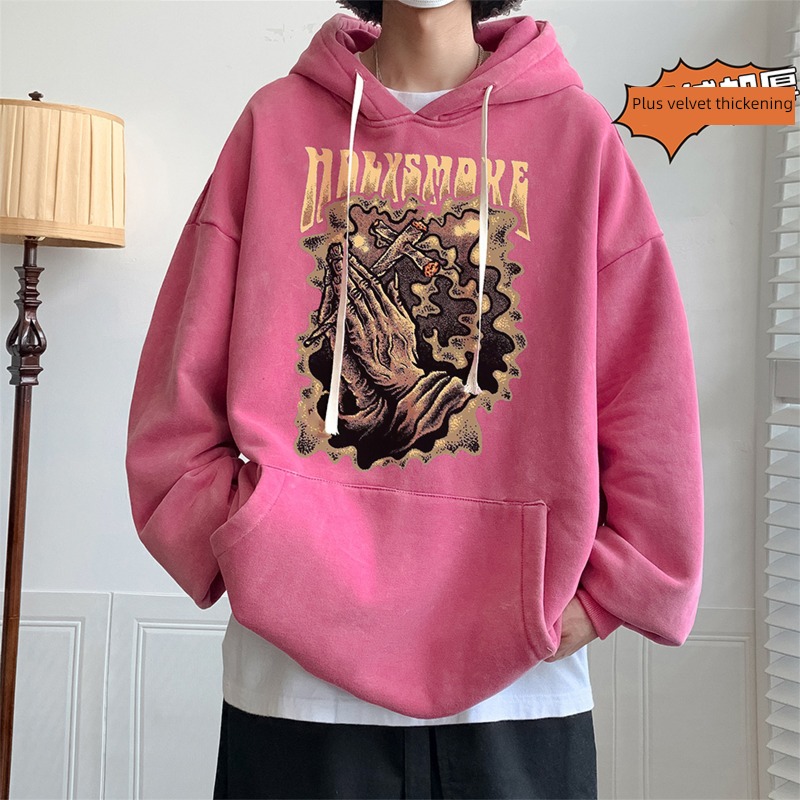 Pounds hiphop easy Autumn and winter Retro Sweater