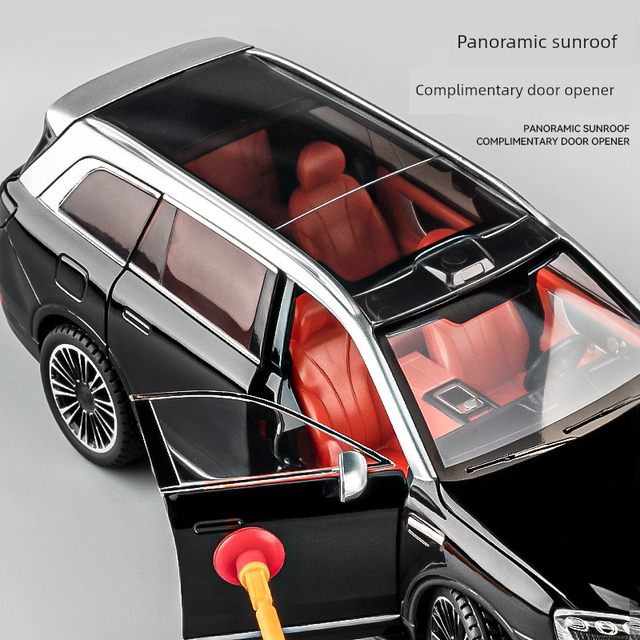 Wenjie m9 new energy vehicle model alloy simulation collection large car model children's toy car boy gift