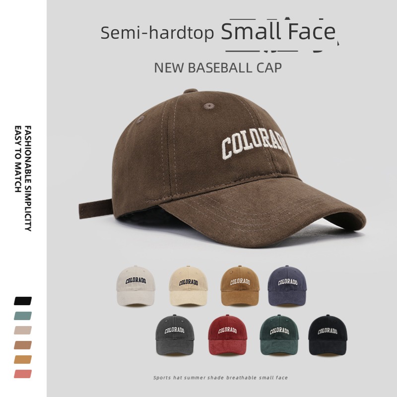 female Soft roof Solid color Simplicity motion Sunscreen sunshade Hat