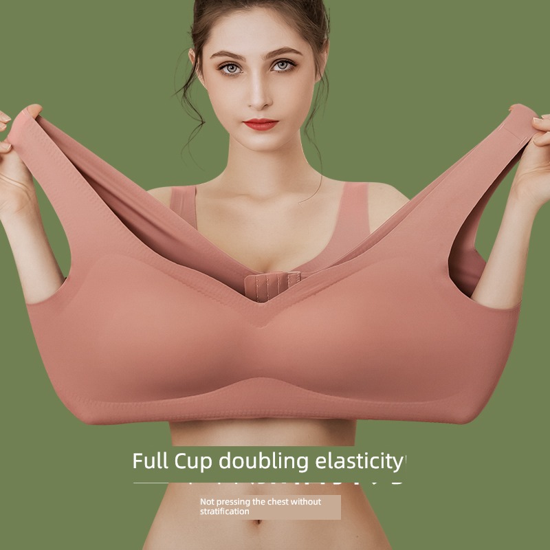 Fat mm Wireless  Bras ultrathin Big size motion vest