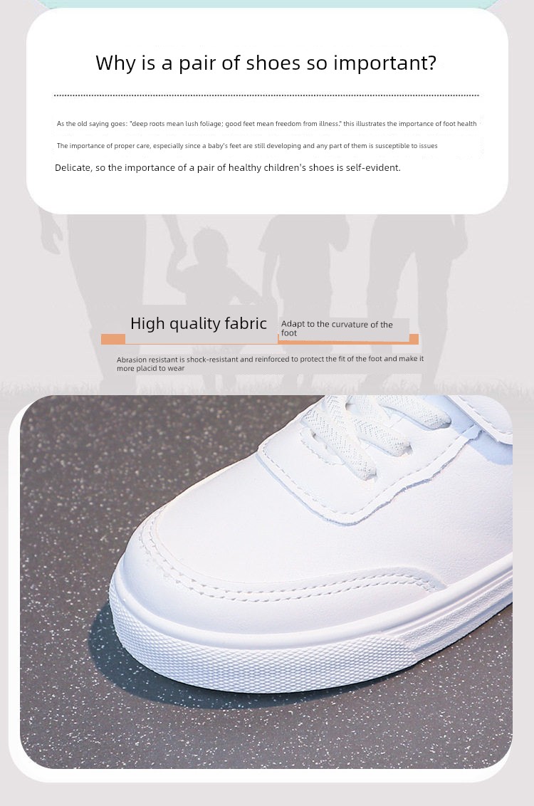 Uk Nu Children's White Sneakers for Boys, 2026 New Breathable Running Shoes, Campus Summer Boys' Sports Shoes — 7