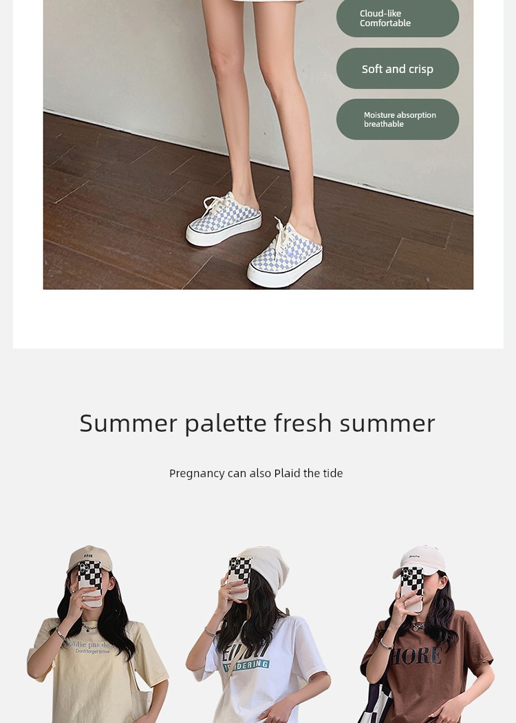 Summer Outwear Thin Pure Cotton Shorts for Pregnant Women — 3