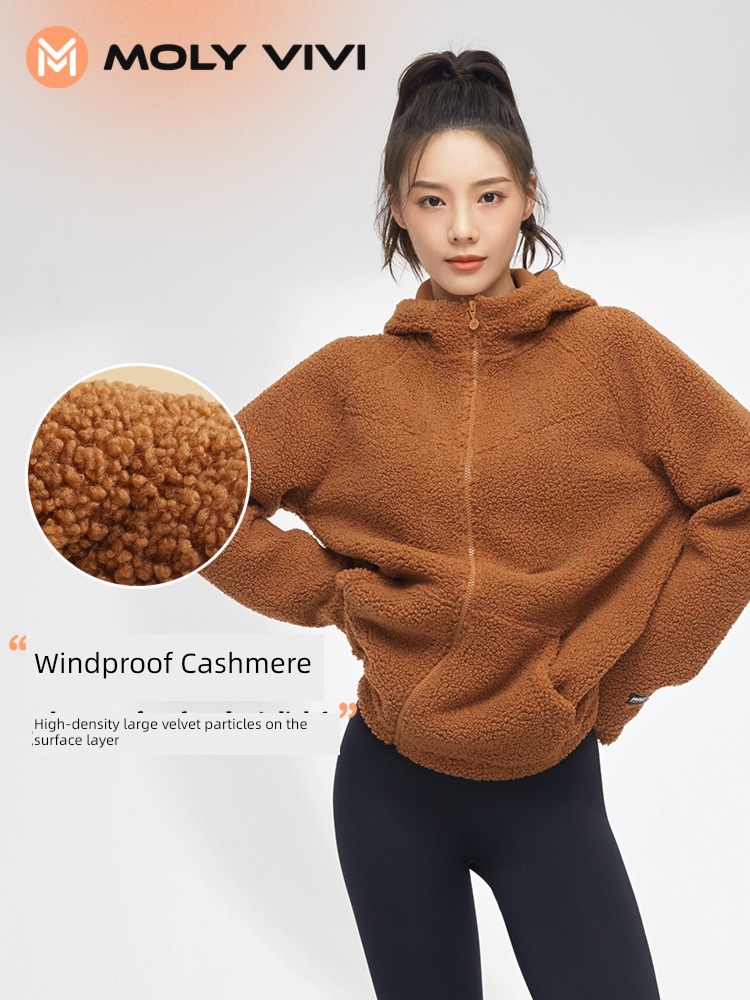 MOLYVIVI female lovers keep warm jacket motion Jacket