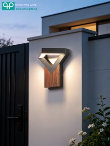 Outdoor Waterproof Wall Lamp Bedroom Bedside Indoor and Outdoor Door Headlight Exterior Wall Courtyard Villa Night Scene