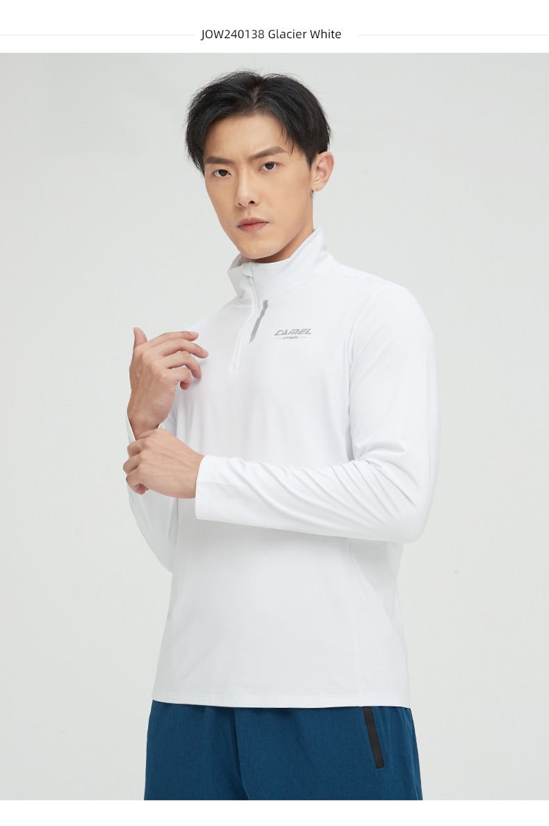 camel female autumn Long sleeve Quick drying shirt Fitness wear