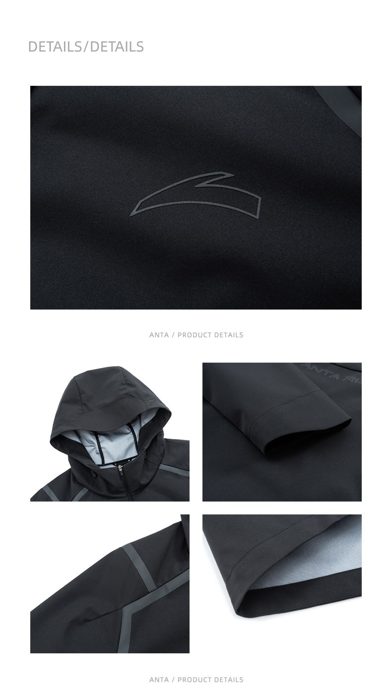 Anta man Hooded jacket lovers female Jacket loose coat