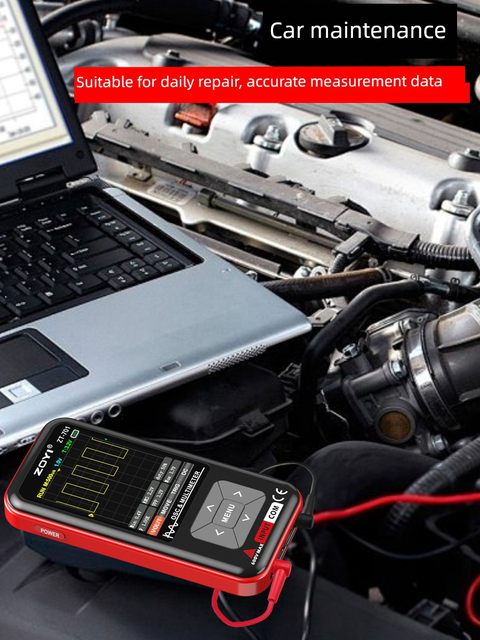 Zhongyi high-precision color large-screen oscilloscope meter 701 digital intelligent portable multimeter anti-burn appliance repair