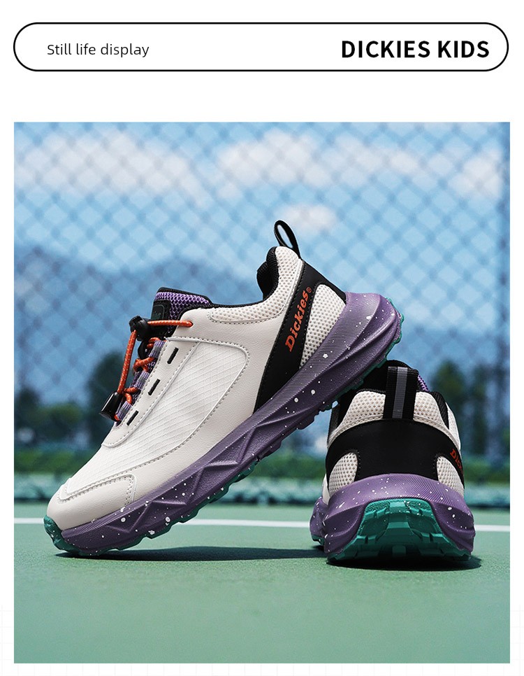 Dickies Medium and Large Children's Sports Shoes for Boys and Girls 2026 Autumn New Children's Height-Increasing Non-Slip Casual Running Shoes — 17