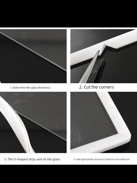 Silicone U-shaped strips with edges and high temperature resistant silicone strips waterproof sealing strips rubber glass slot sealing soft strips