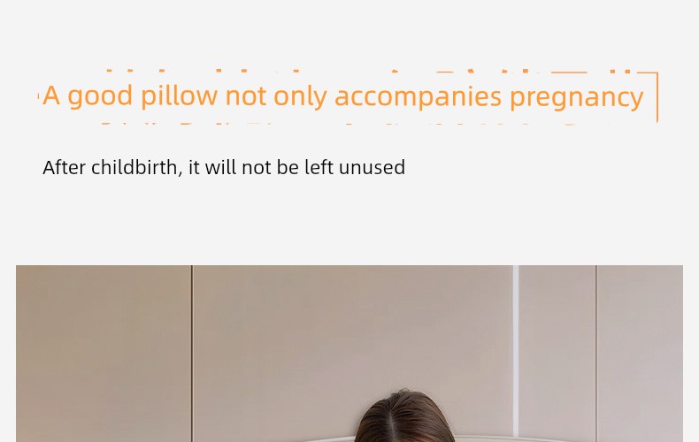 Mommytime Pregnancy Pillow Waist Support Pillow Belly Support Pregnant Women Sleeping Side Pillow Head Pillow U-Shaped Pregnant Women Supplies — 44