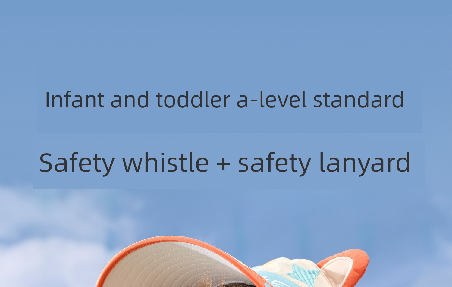 Kechao Kidsren's Sun Protection Hat Spring and Summer Uv Protection Baby Sunshade Hat for Boys and Girls with Large Brim — 35